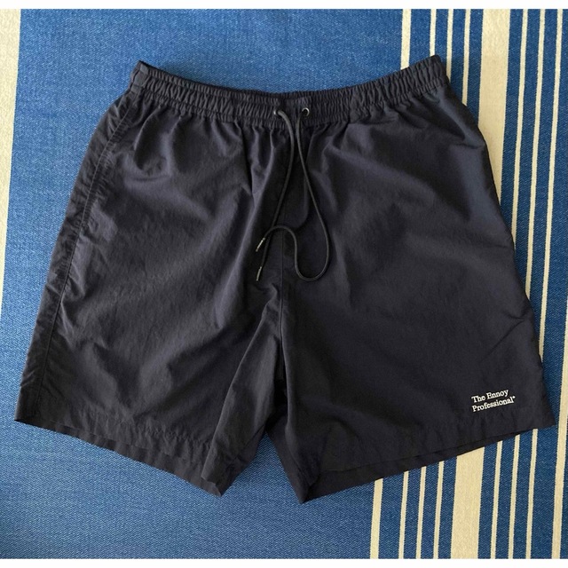 ennoy エンノイ nylon shorts ナイロンショーツ navy M-