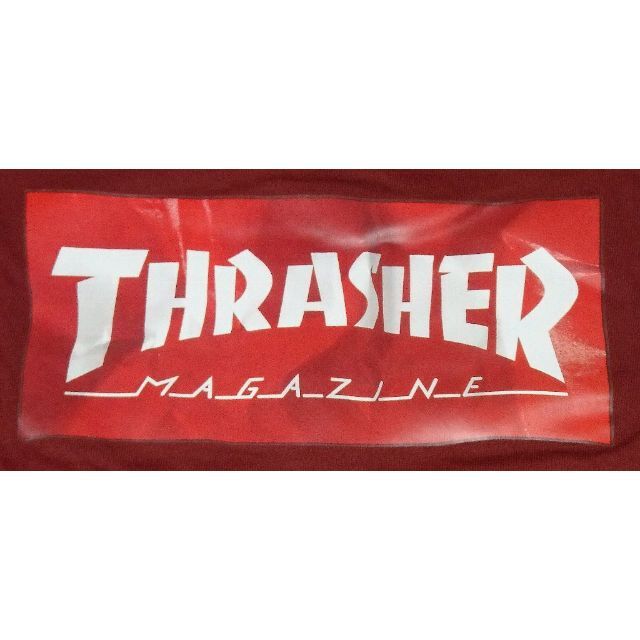 THRASHER(スラッシャー)の新品 THRASHER ロゴ ロンT L バーガンディ スラッシャー メンズのトップス(Tシャツ/カットソー(七分/長袖))の商品写真