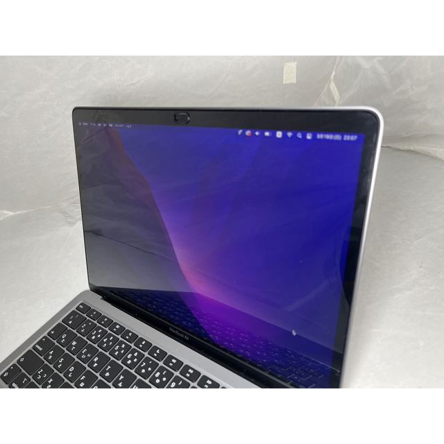 美品MacBookAir M1チップ 8G::256GB SSD 充放電22回