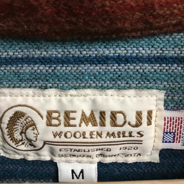 schott(ショット)のBEMIDJI ネイティブアメリカン　USA製　M  ジャケット　コンチョボタン メンズのジャケット/アウター(カバーオール)の商品写真