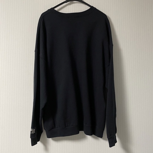 WIND AND SEA(ウィンダンシー)のウィンダンシー  GLITTER (SEA) SWEAT SHIRT BLACK メンズのトップス(スウェット)の商品写真