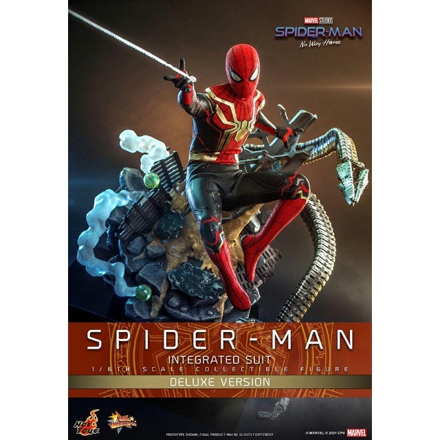 【初回生産限定】ホットトイズ　スパイダーマン　インテグレーテッドスーツ　DX版 エンタメ/ホビーのフィギュア(アメコミ)の商品写真