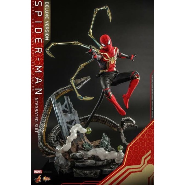 【初回生産限定】ホットトイズ　スパイダーマン　インテグレーテッドスーツ　DX版 エンタメ/ホビーのフィギュア(アメコミ)の商品写真