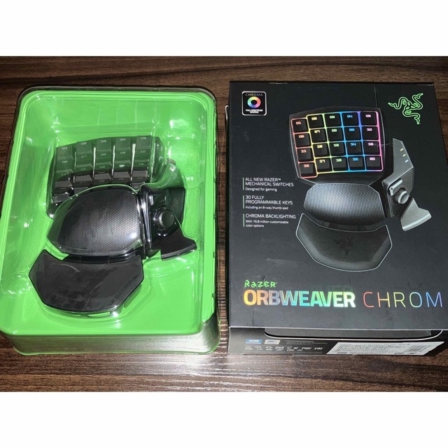 Razer マルチライティングメカニカル 左手用キーパッド ORBWEAVER