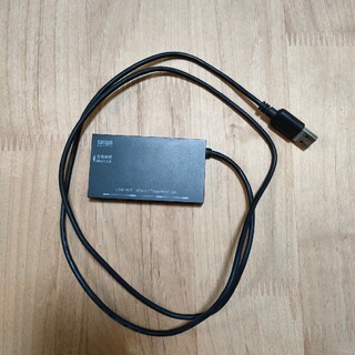 充電用USBポート搭載4ポートUSB2.0ハブ(PC周辺機器)