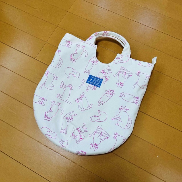 まあるいトートバッグ ハンドメイド