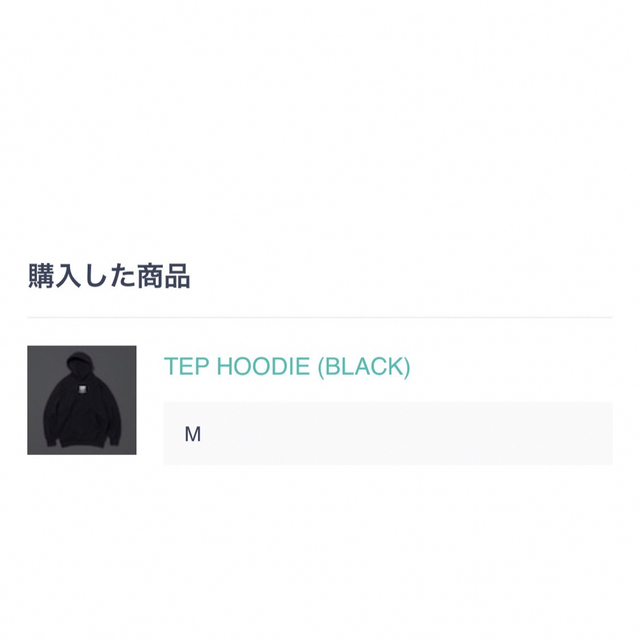 1LDK SELECT - ennoy TEP HOODIE (BLACK) Mサイズ の通販 by コーラ's