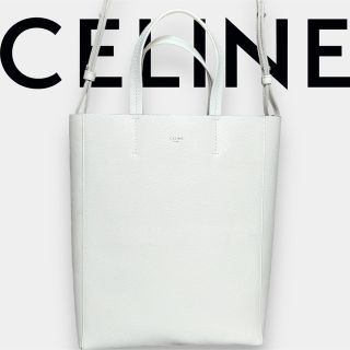 セリーヌ(celine)の現行 セリーヌ  スモール カバ 2way ハンドバッグ  ホワイト(ハンドバッグ)