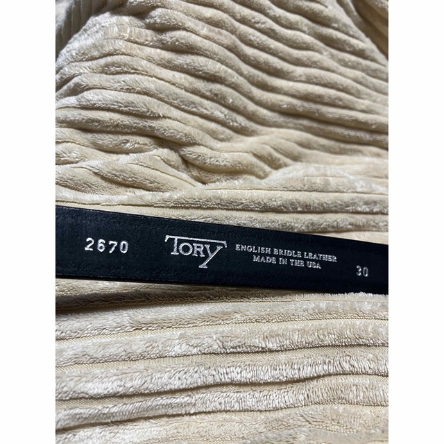 TORY leather 30インチ フック バックル ベルト