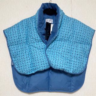 CELINE セリーヌ 肩当て ダウン ベスト 羽毛 フェザー マカダム柄