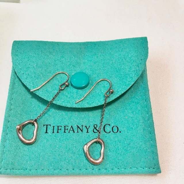 Tiffany & Co.(ティファニー)のTIFFANY＆Co. ティファニー オープンハート ドロップピアス レディースのアクセサリー(ピアス)の商品写真