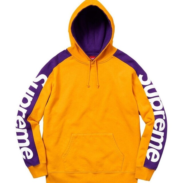 Supreme - Supreme Sideline Hooded Sweatshirt GOLDの通販 by ジェロニモ｜シュプリームならラクマ