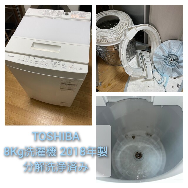 TOSHIBA 8Kg洗濯機 ZABOON www.anac-mali.org