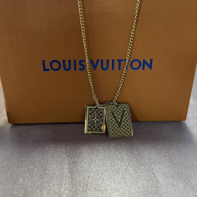 人気✨ LOUIS VUITTON・パンダンティフ ボワ ネックレス・男女兼用