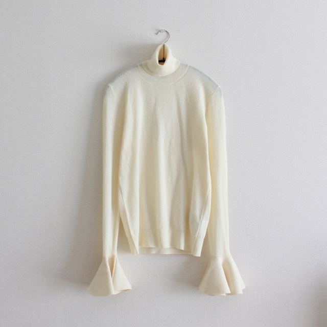 JIL SANDER/ジルサンダー/22SS/ベルスリーブタートルネックニット