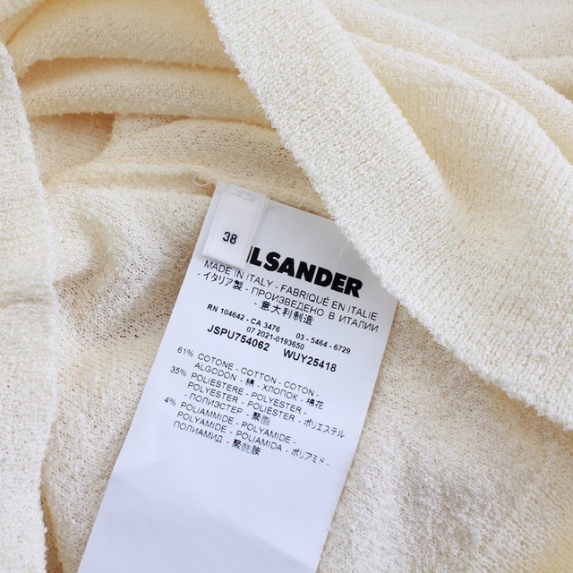 JIL SANDER／ジルサンダー／20FW／ハイネックレイヤードニット