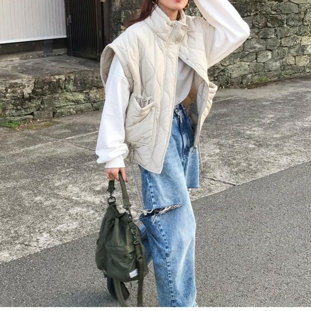 ZARA ウォーターレペレント パフベスト XS-S - ダウンベスト ZARA ウォーターレペレント パフベスト XS-S - ダウンベスト