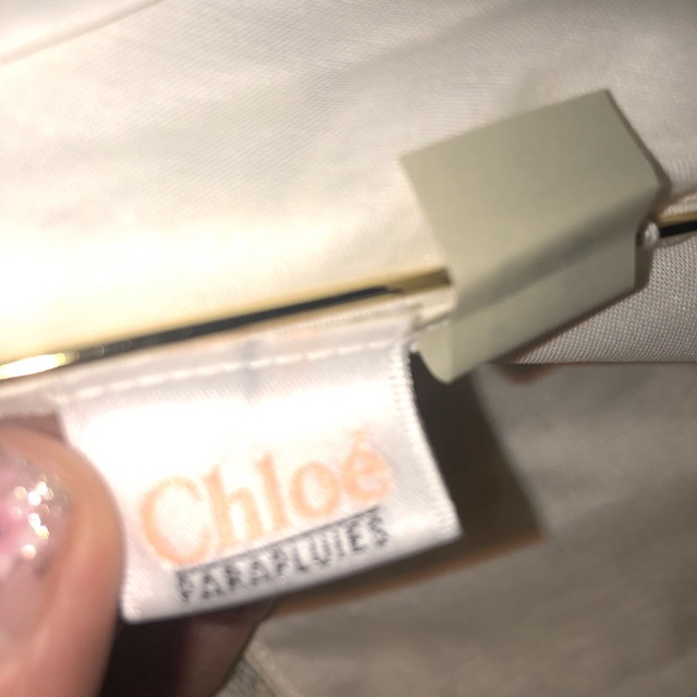 Chloe(クロエ)のChloe ノベルティ　日傘 レディースのファッション小物(傘)の商品写真