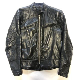 ルイスレザー(Lewis Leathers)の60年代 ルイスレザー ファントム 青羽タグ ヴィンテージ シングルライダース(ライダースジャケット)