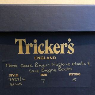 Trickers - 新品 トリッカーズ カントリーブーツ M7927 ELLIS UK7 Fit5