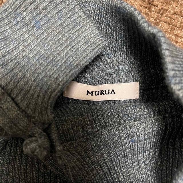 MURUA(ムルーア)のチャイナタイトニット レディースのトップス(ニット/セーター)の商品写真