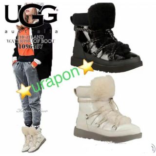 アグ(UGG)の完売しました。。。。✨激レア✨UGG✨ハイランドウォータープルーフ ブーツ✨防水(ブーツ)