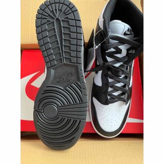 ナイキ(NIKE)のNIKE DUNK ナイキダンクハイ　レトロ　パンダ白黒(スニーカー)