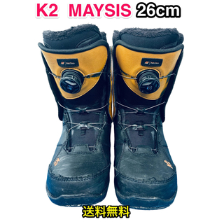 美品　K2（ケーツー）maysis（メイシス）26.5cm　ダブルBoA　ブーツスポーツ/アウトドア