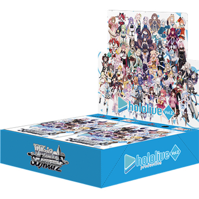 ブシロードヴァイスシュヴァルツ ホロライブ ブースターパック Vol.2 未開封5BOX