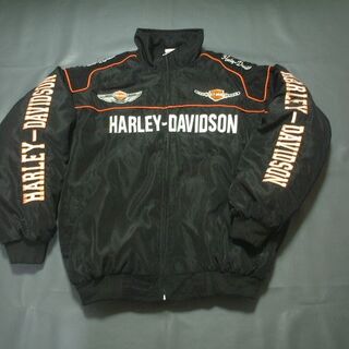 Harley Davidson - ★必見★激安★ＨＡＲＬＥＹーＤＡＶＩＤＳＯＮ★粋～な★ジャケット★黒★L★新品★