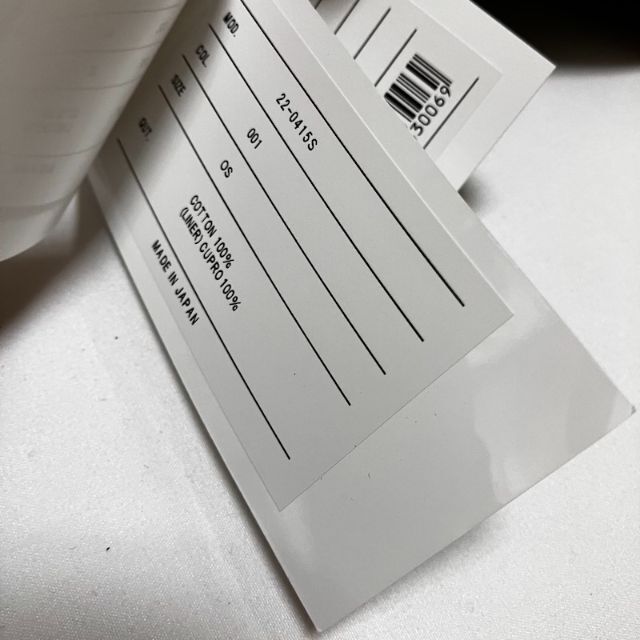 sacai - 新品 22SS SACAI Sワッペン CAP 帽子 黒 4440の通販 by