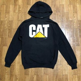 90s USA製 CAT　キャタピラー　スウェット　企業　ホワイト　XL