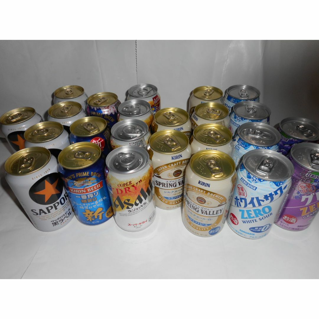 アサヒビール キリンビール サッポロ サンガリア 生ビール他 350ml計24缶