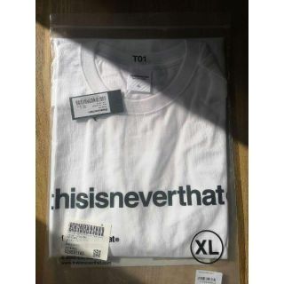 ディスイズネバーザット(thisisneverthat)のネバザ Tシャツ ディスイズネバーザット tee 新品 XL(Tシャツ/カットソー(半袖/袖なし))