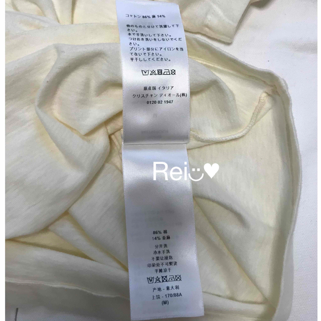 Christian Dior(クリスチャンディオール)の値下げ可❣️【美品】Dior  J'ADIOR 8  Tシャツ カットソー 定番 レディースのトップス(Tシャツ(半袖/袖なし))の商品写真