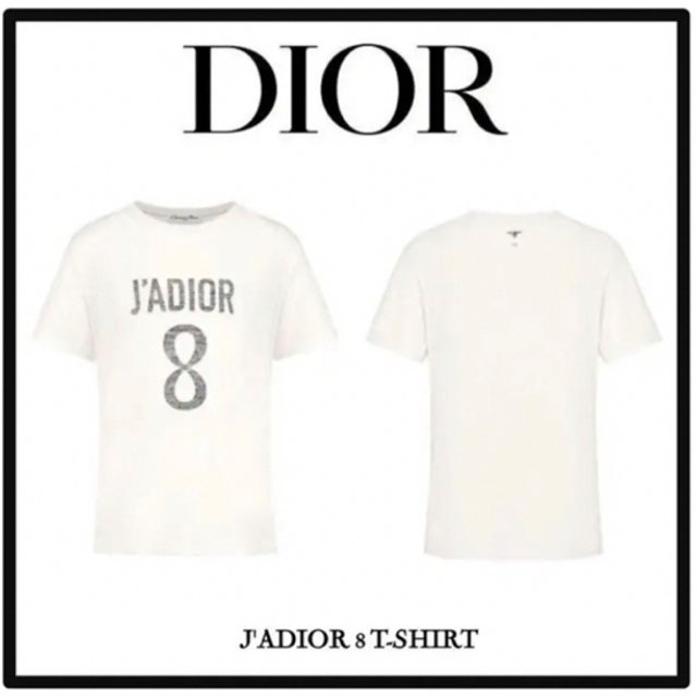 Christian Dior(クリスチャンディオール)の値下げ可❣️【美品】Dior  J'ADIOR 8  Tシャツ カットソー 定番 レディースのトップス(Tシャツ(半袖/袖なし))の商品写真