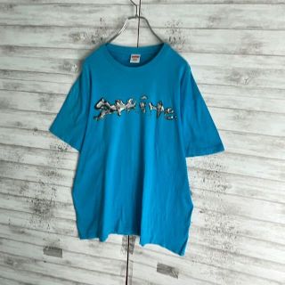 7197 【入手困難】シュプリーム☆ビッグロゴ定番カラー即完売モデルtシャツ美品