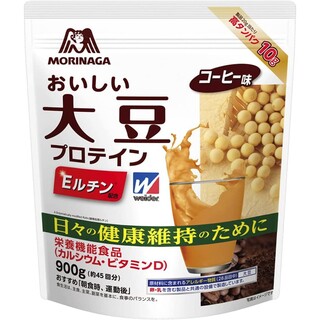 森永 おいしい大豆プロテイン コーヒー味 900g (約45回分)(プロテイン)