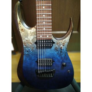 アイバニーズ(Ibanez)の※希少杢目ほぼ未使用品 Ibanez RGD7521PB-DSF 7弦ギター(エレキギター)