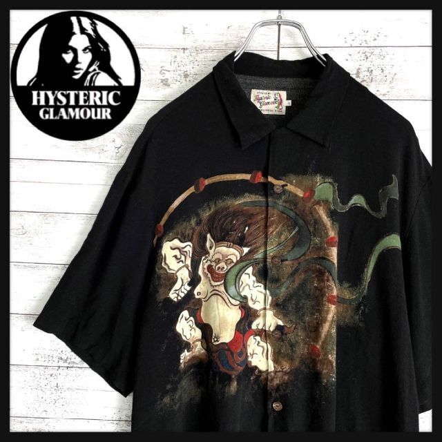 hysteric glamour ヒステリックグラマー コラボ アロハシャツ