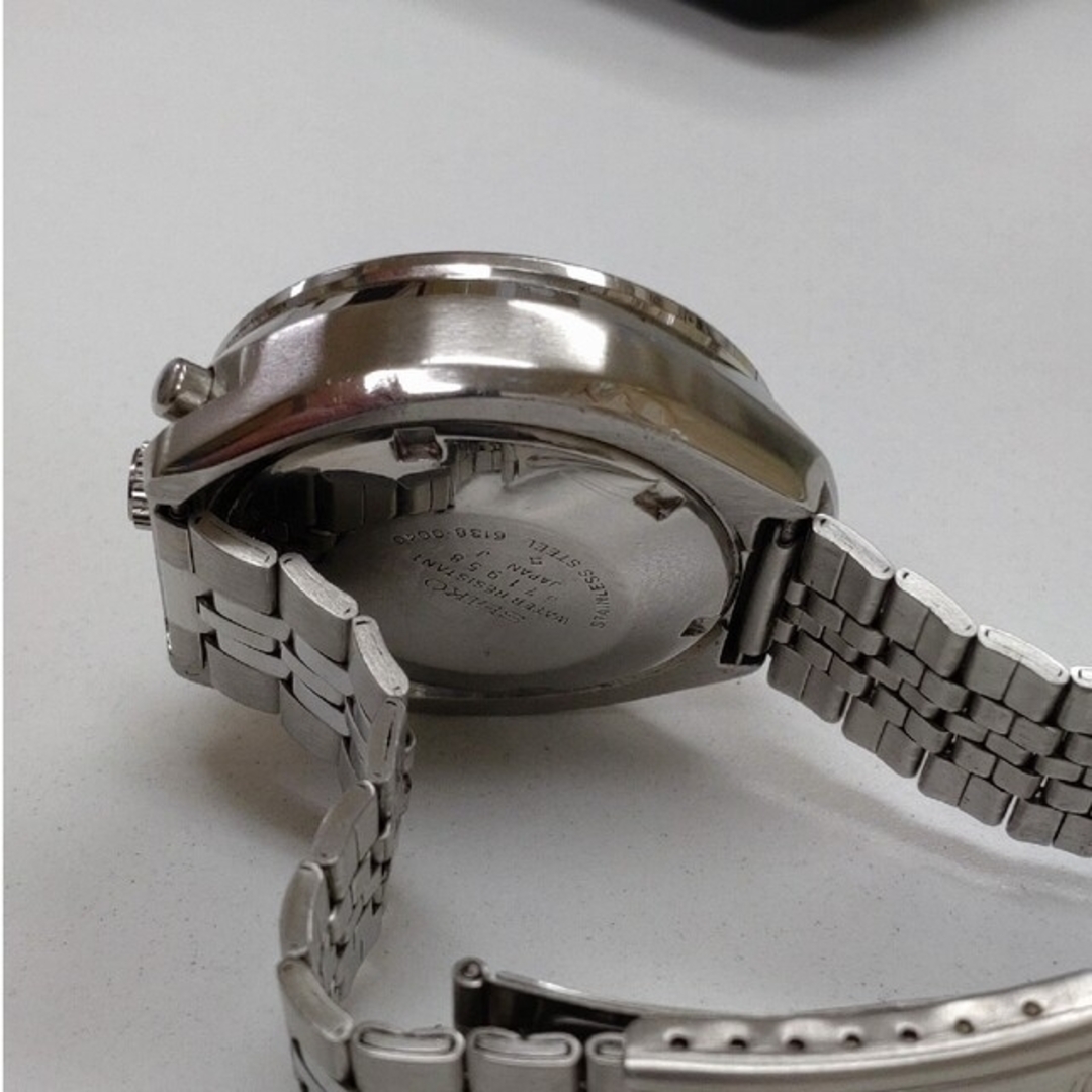 SEIKO - セイコースピードタイマー希少黒馬ブルヘッド 美品 新品