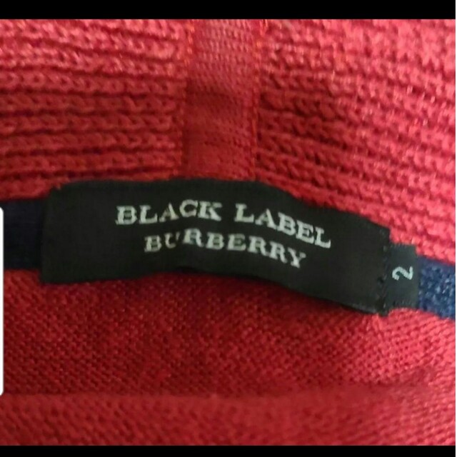 BURBERRY BLACK LABEL(バーバリーブラックレーベル)の上質 BURBERRY BLACK LABELバーバリーショールカーディガン 麻 メンズのトップス(カーディガン)の商品写真