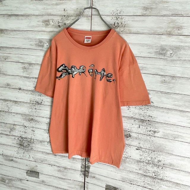 7198 【入手困難】シュプリーム☆ビッグロゴ定番カラー即完売モデルtシャツ美品