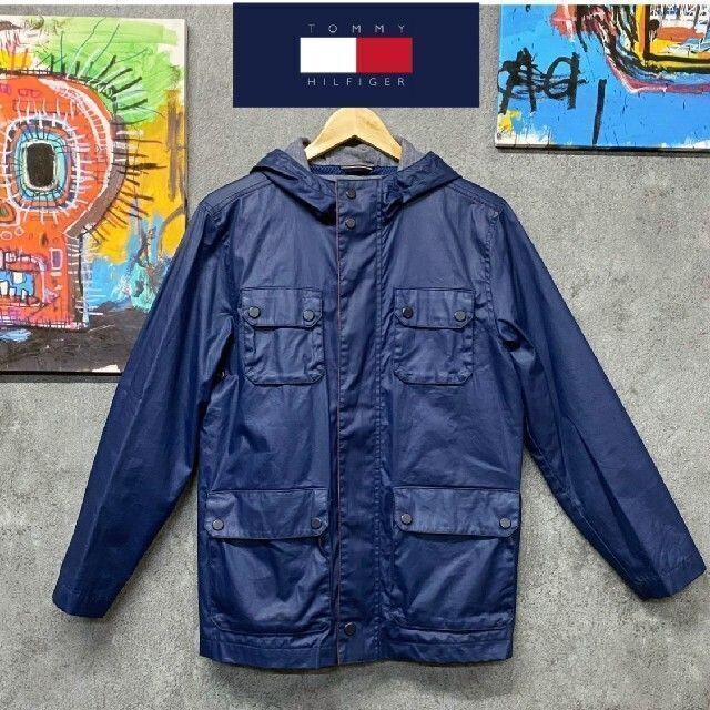 TOMMY(トミー)の美品 TOMMY HILFIGER トミーヒルフィガー ブルゾン ジャケット メンズのジャケット/アウター(ナイロンジャケット)の商品写真