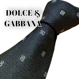 ★DOLCE & GABBANA★　ブラック系　DG柄　イタリア製