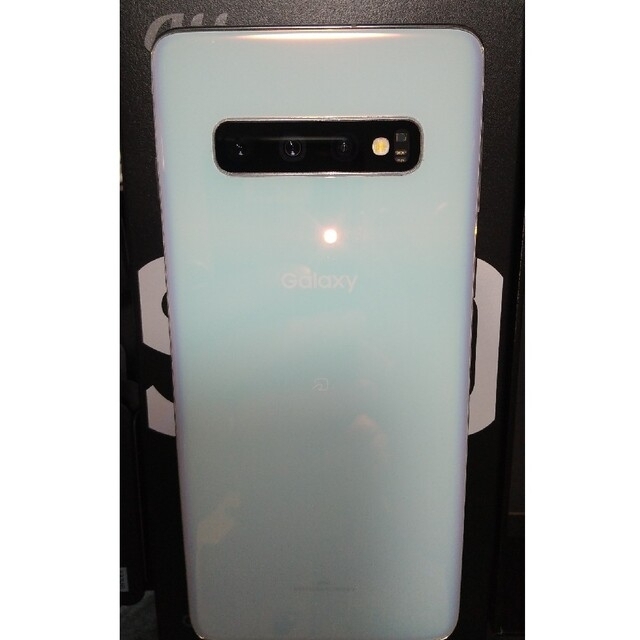 simフリー SAMSUNG Galaxy S10 SCV41 プリズムホワイト