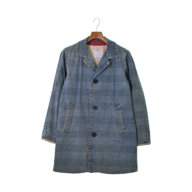 visvim ヴィズヴィム コート(その他) 1(S位) インディゴ(デニム