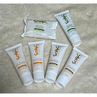 ソーク(soak)の【未使用】SOAK アメニティ セット(タオル/バス用品)