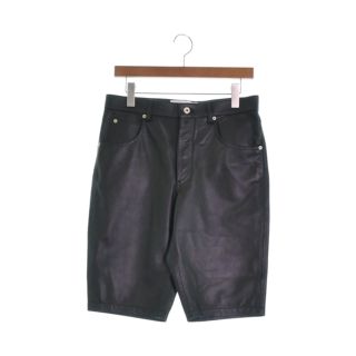 LOEWE ロエベ 22SS ラム レザー ショート ハーフ パンツ ショーツ