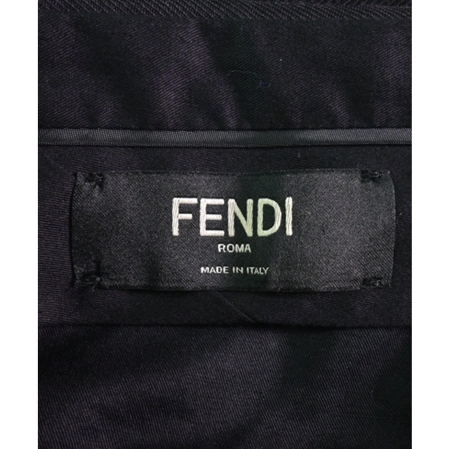 FENDI(フェンディ)のFENDI フェンディ スラックス 48(L位) 黒 【古着】【中古】 メンズのパンツ(スラックス)の商品写真